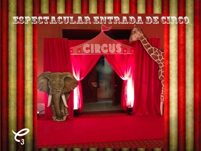 Decoración De Evento Tema “Circo”