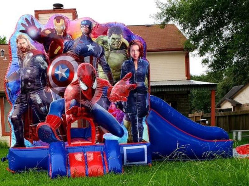 Renta de Inflable de Avengers