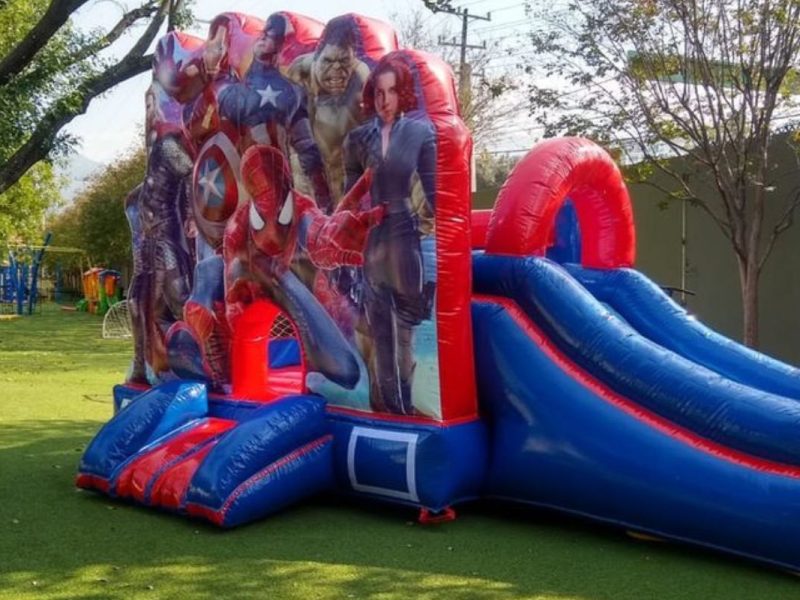 Renta de Inflable de Avengers