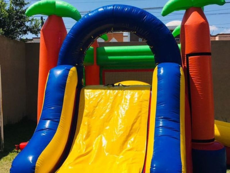 Renta de Inflable con Palmas