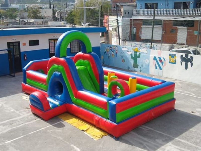 Renta de Inflable Interactivo Mix Red