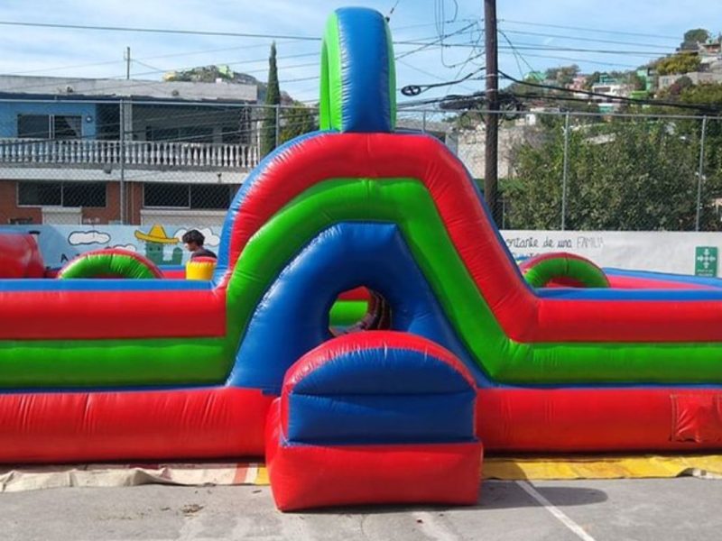 Renta de Inflable Interactivo Mix Red