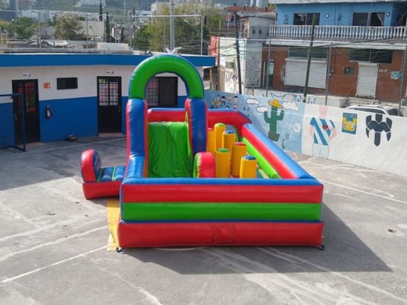 Renta de Inflable Interactivo Mix Red