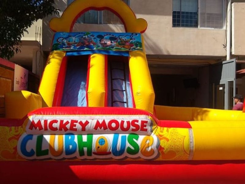 Renta de Inflable Mickey 5 x 5 mts