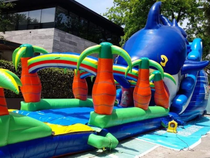 Renta de Inflable Tiburón Súper Xtreme