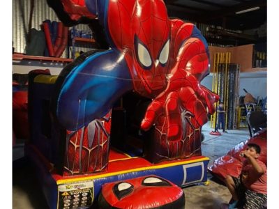 Renta de Inflable Spiderman 3D