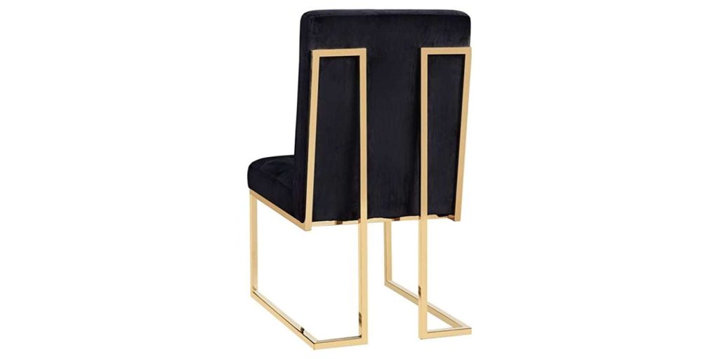 Renta Silla Negra Terciopelo