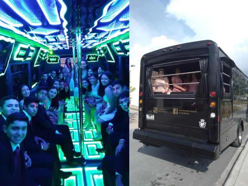 Renta de Party Bus y Limusinas