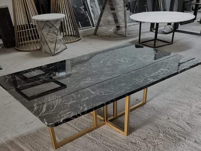 Renta de Mesas de Mármol Línea Marble para eventos