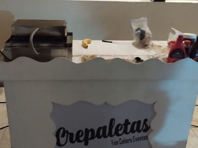 Servicio de Crepaletas para eventos