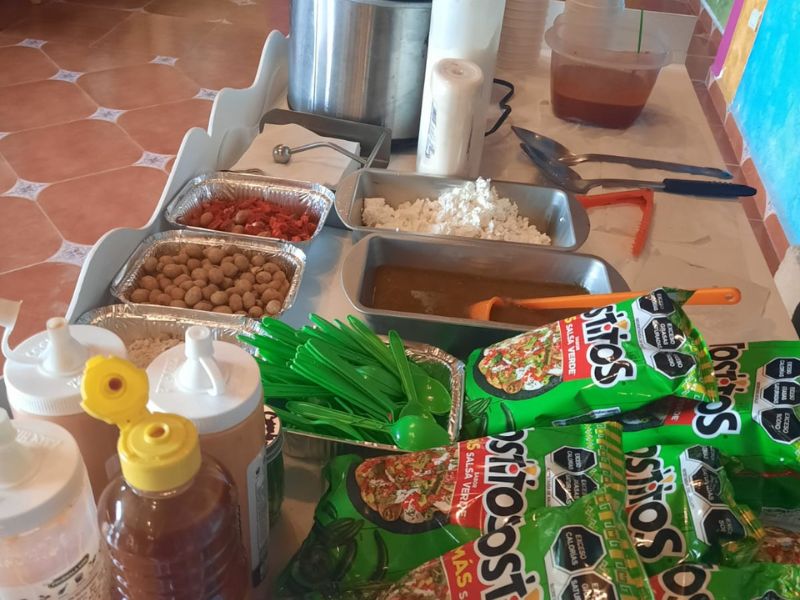 Tostitos y Elotes